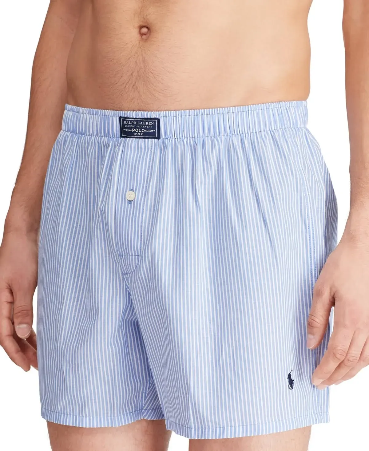 Polo Ralph Lauren Men's Patterned Woven Boxers - Steve Stripe