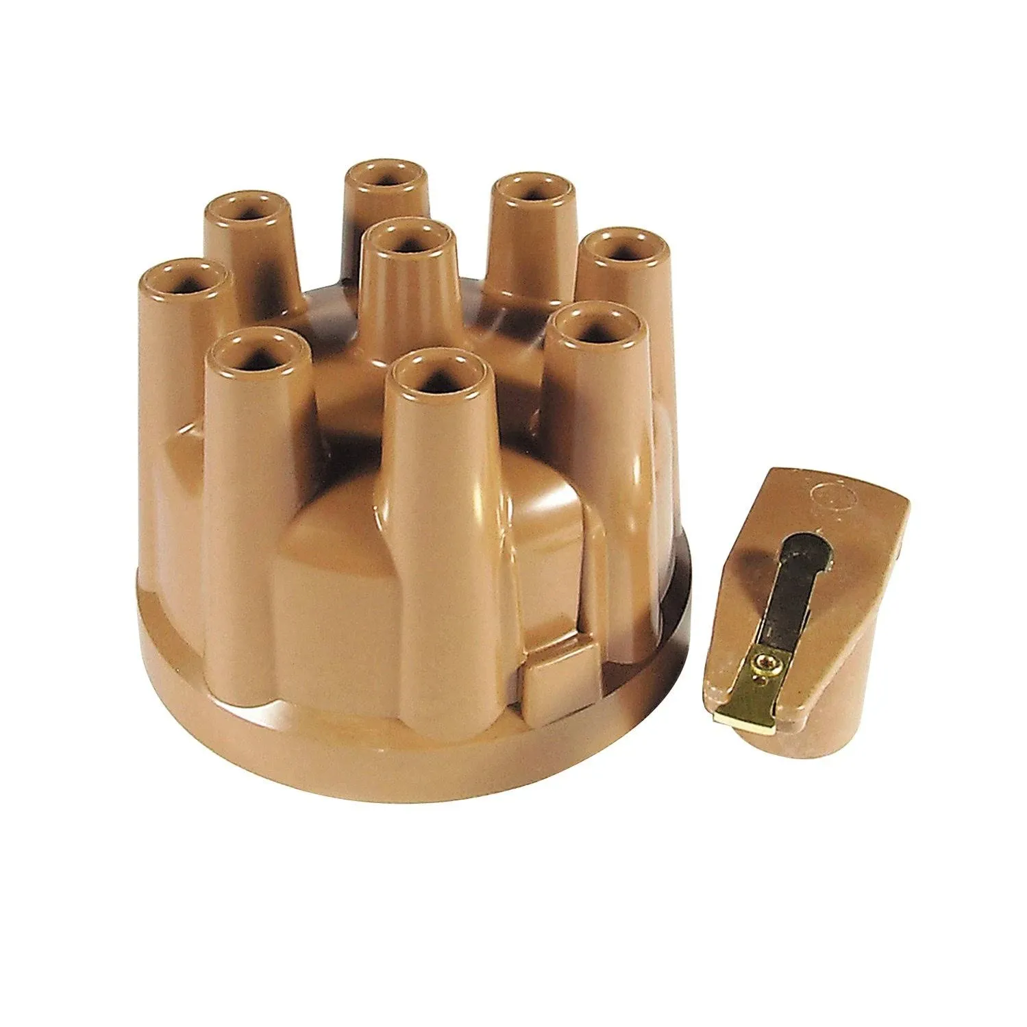 ACCEL 8220ACC Distributor Cap & Rotor Kit - Female Socket Style - Tan