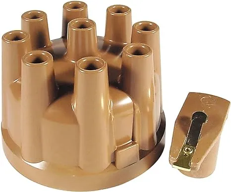 ACCEL 8220ACC Distributor Cap & Rotor Kit - Female Socket Style - Tan