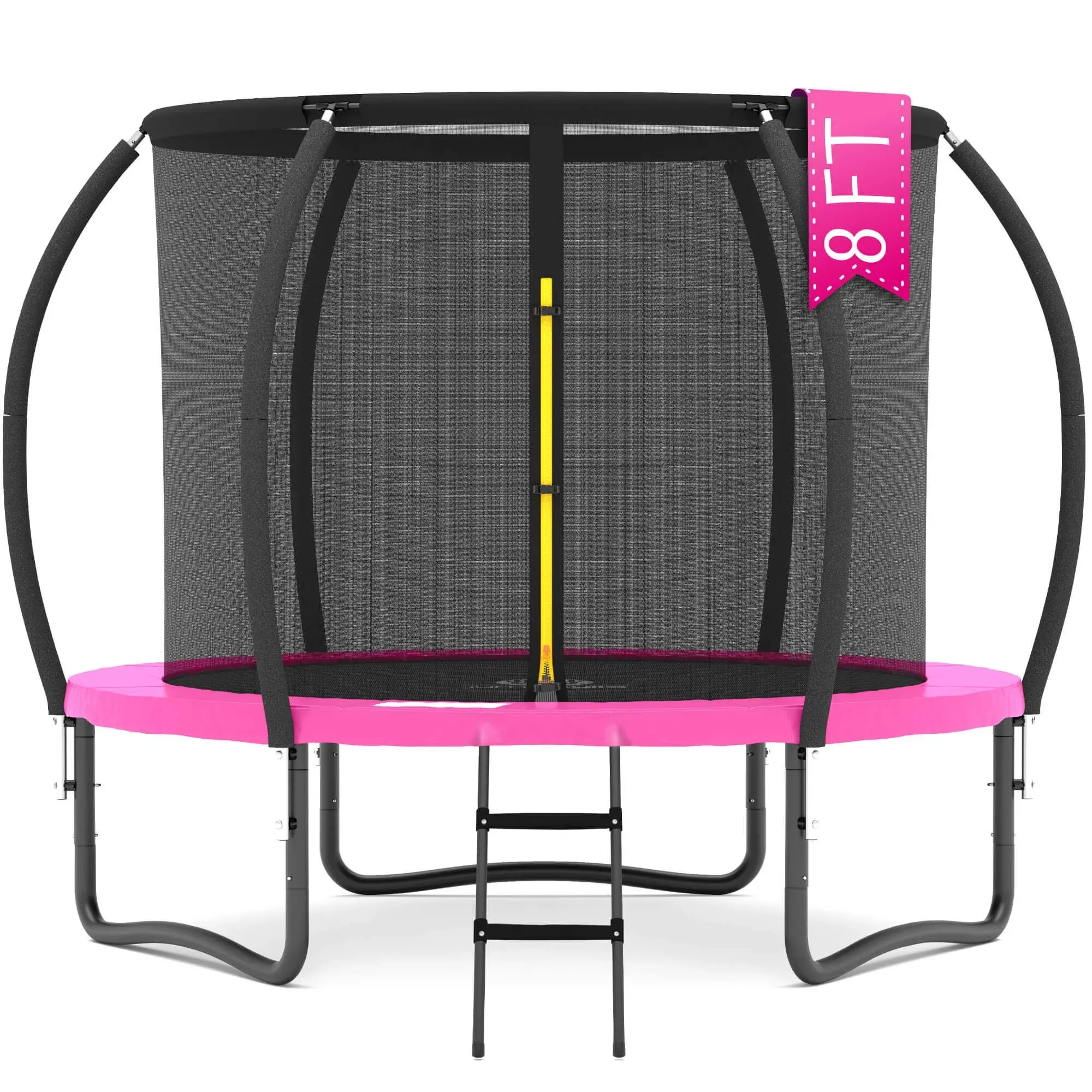 Jumpzylla Trampoline 8ft 10ft 12ft 14ft Trampoline with Enclosure