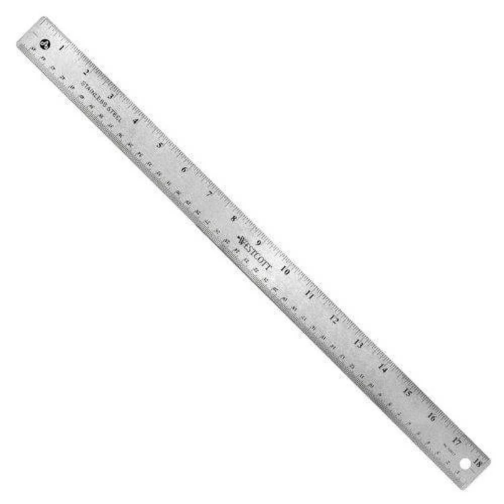 Geyer Instructional Westcott Stainless Steel Ruler