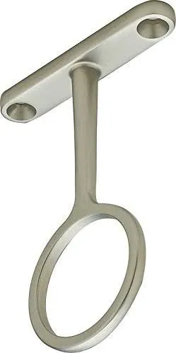 Sturdy Steel Center Closet Rod Support Bracket for Standard 1-5/16" Diameter Closet Rods (2, Matt Gold)