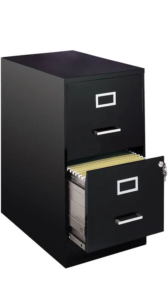 Space Solutions 2-Drawer Vertical Filing Cabinet Inbox Zero