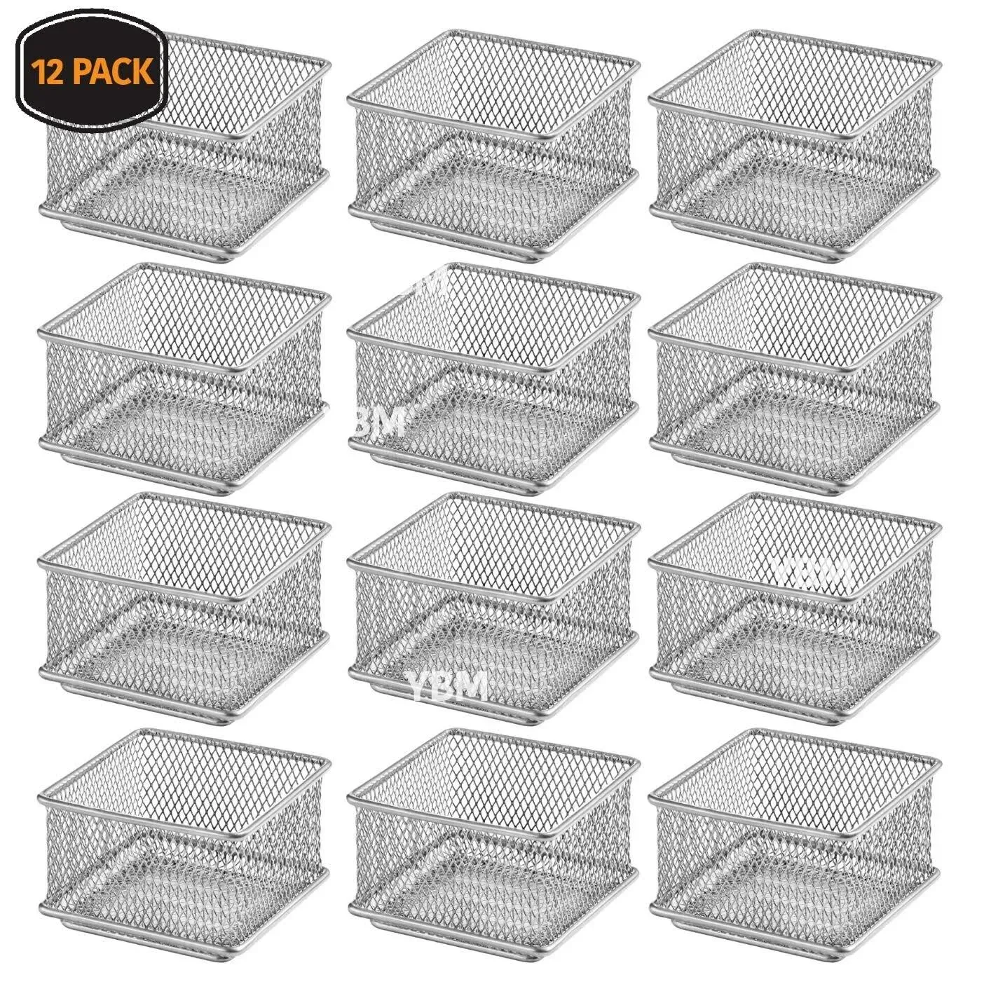 Ybm Home Silver Mesh Drawer Cabinet and or Shelf Organizer Bins