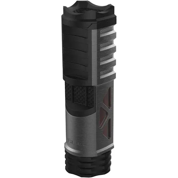 Xikar Tactical 1 Single Jet Flame Torch Lighter, Cigar Rest Windproof Rugged and Reliable, (Black)