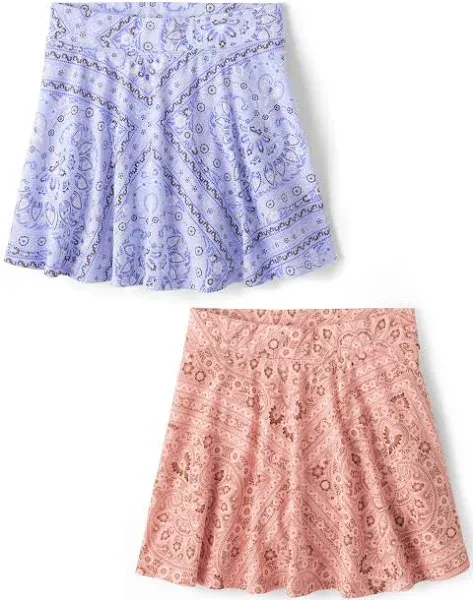 The Children's Place Girls' Pull on Everyday Skorts 2 Pack