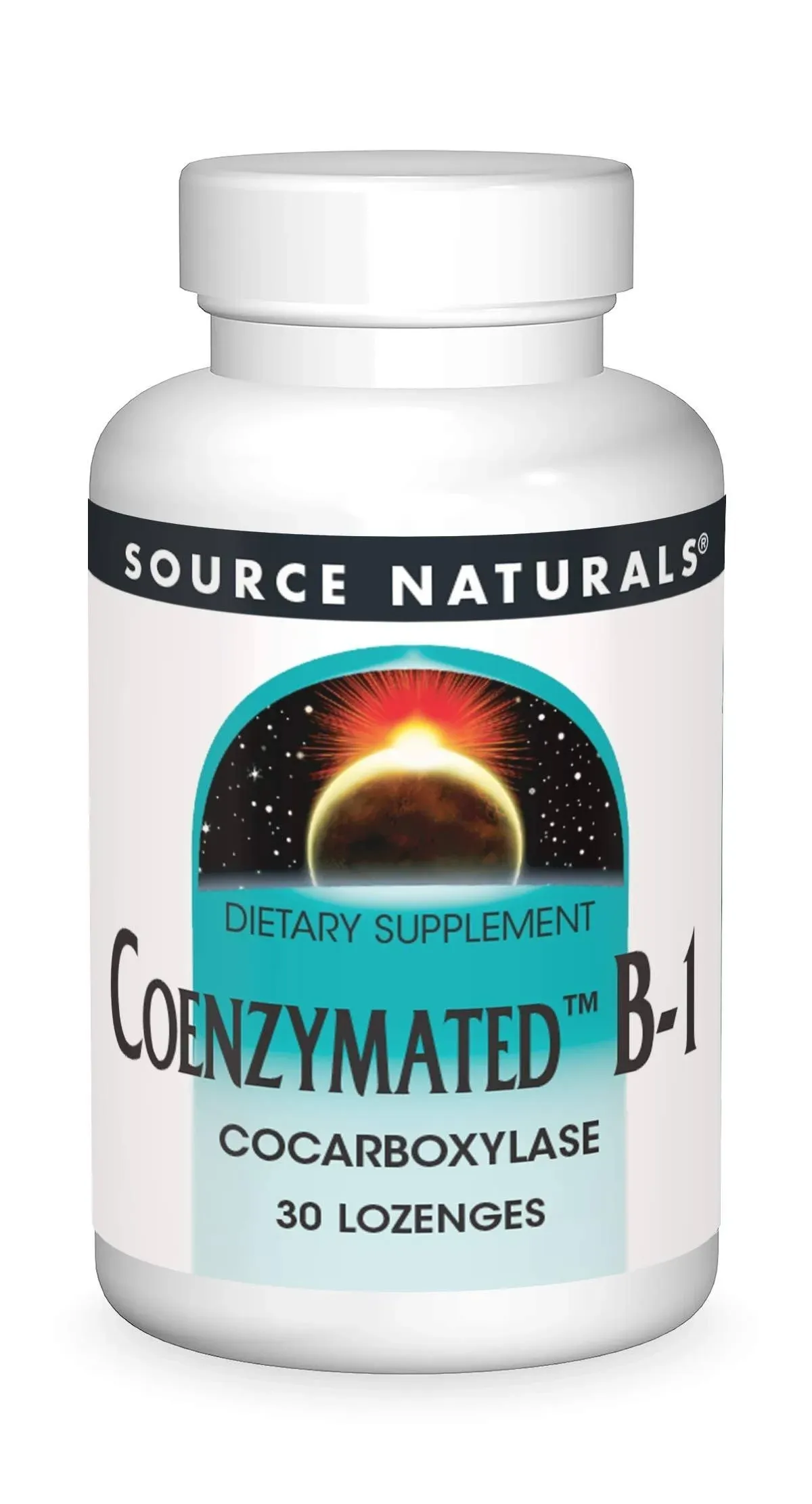 Source Naturals, Coenzymated B-1 Sublingual, 25 MG, 60 Tabs