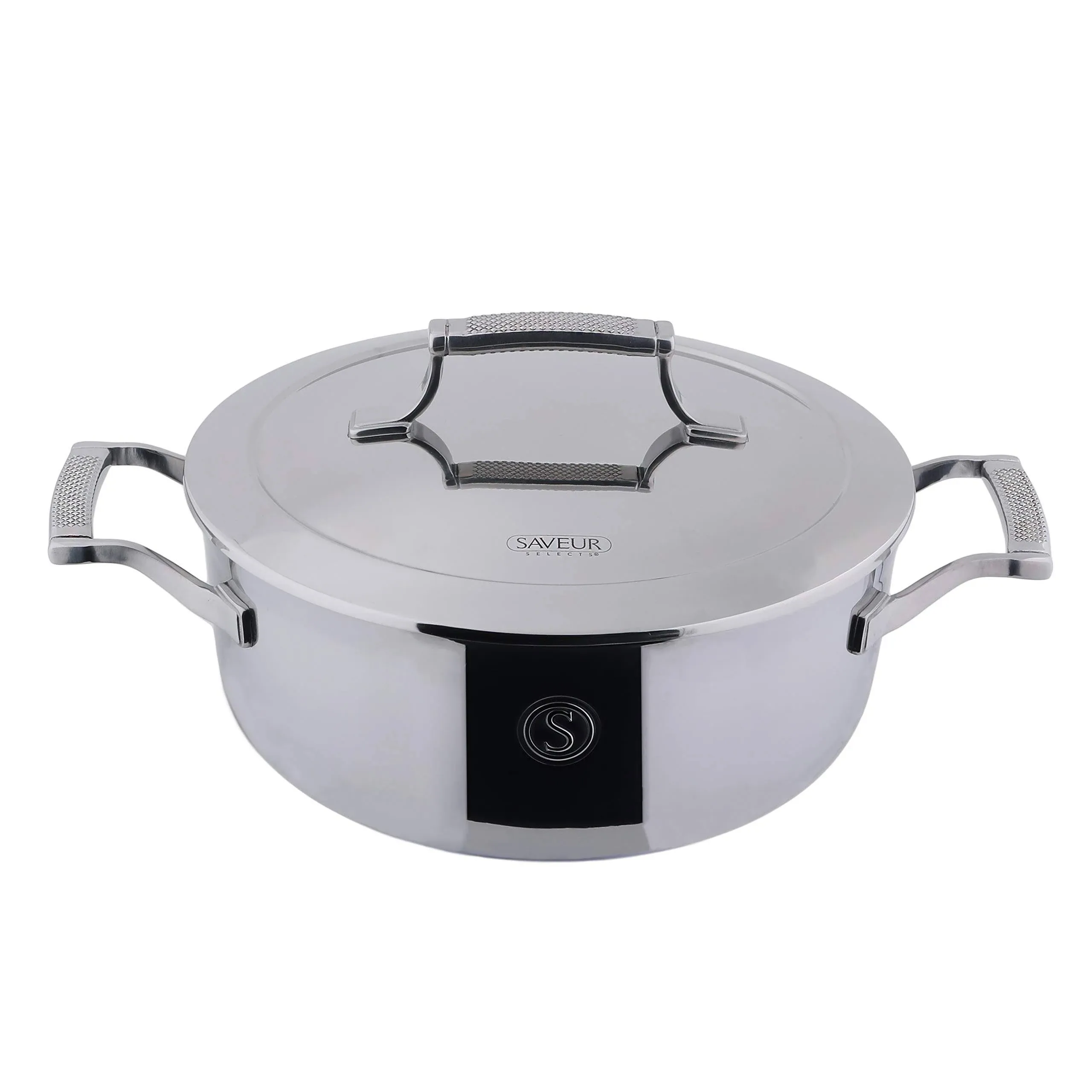 "Selects 4 Qt. 25cm Chef's Pan With Stainless Steel Cover"