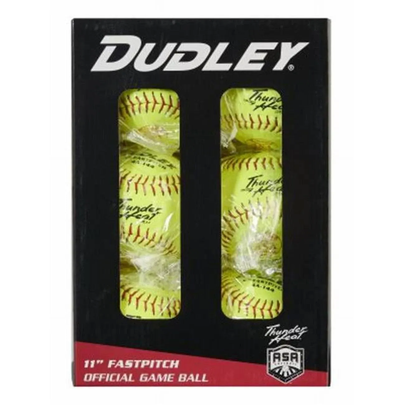 Thunder Heat Softball, ASA, 11-In., 6-Pk. 