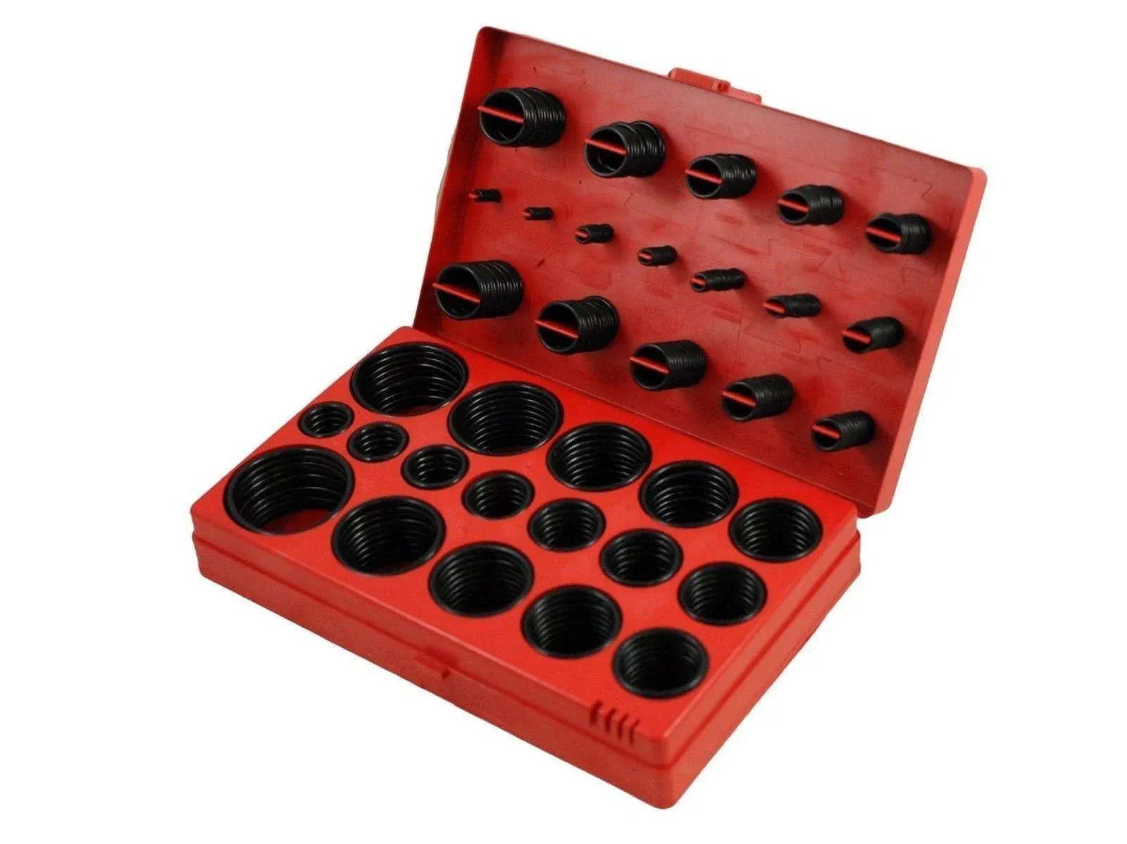 ABN O-Ring Assortment, 419-Piece Metric Set Universal Black Rubber O-Rings F