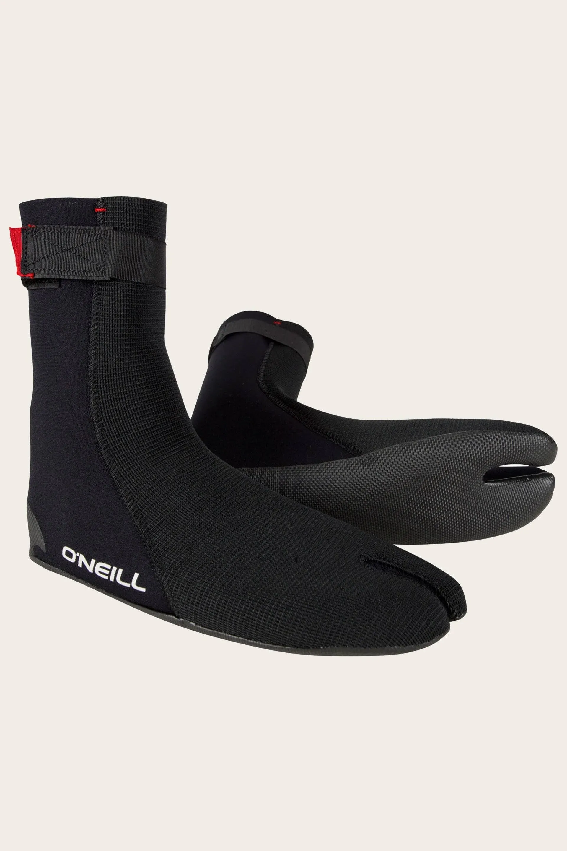 O'Neill 3mm Heat Ninja Split Toe Boots Black 10