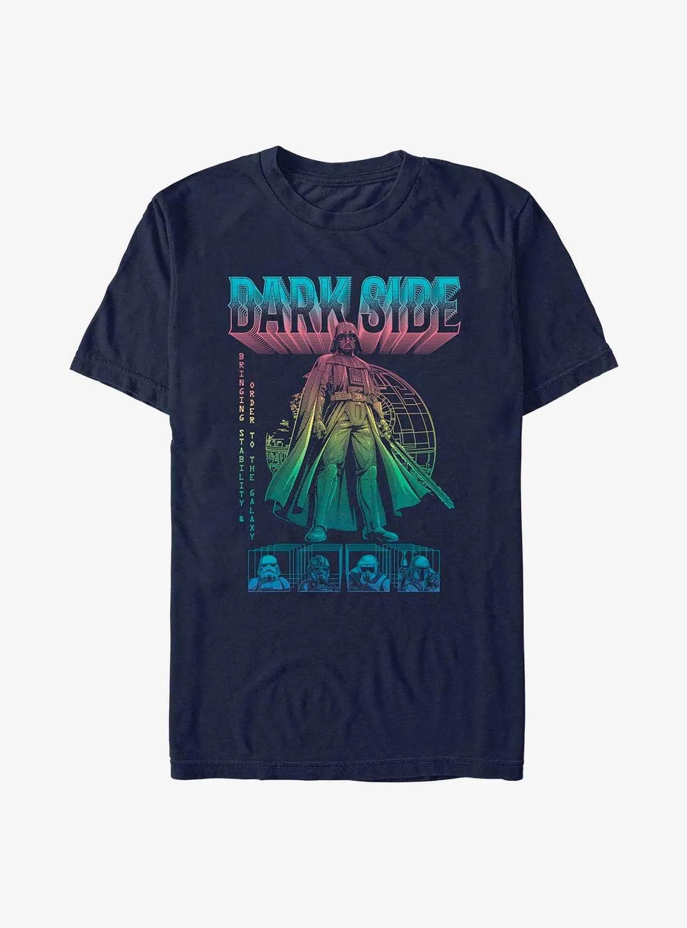 Star Wars Darth Vader Dark Side Poster T-Shirt | BoxLunch