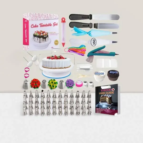 Cake Decorating Supplies Kit 2020 Newest 206 PCS Baking Set for Beginners Wit...