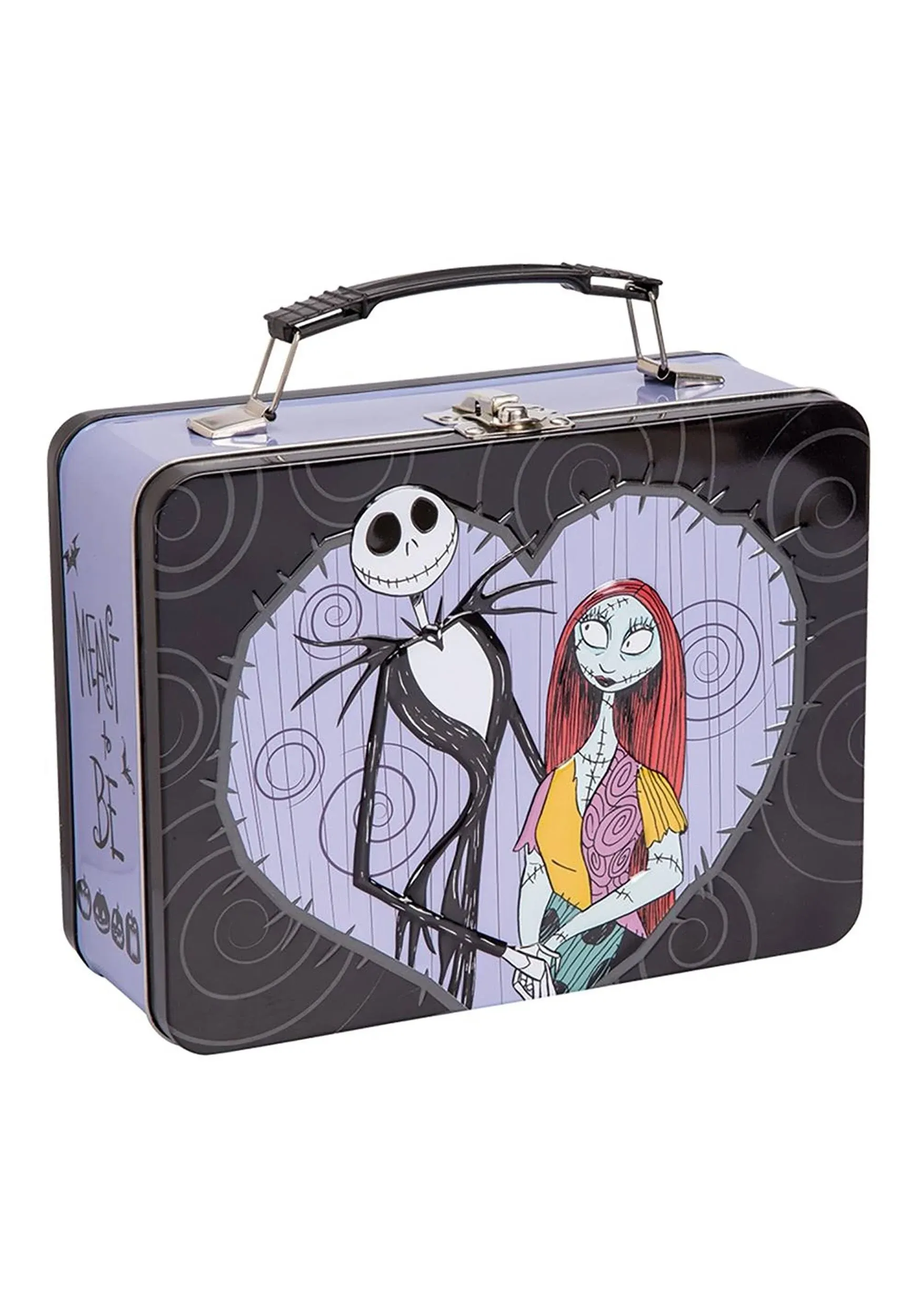 The Nightmare Before Christmas Jack & Sally Large Tin Tote