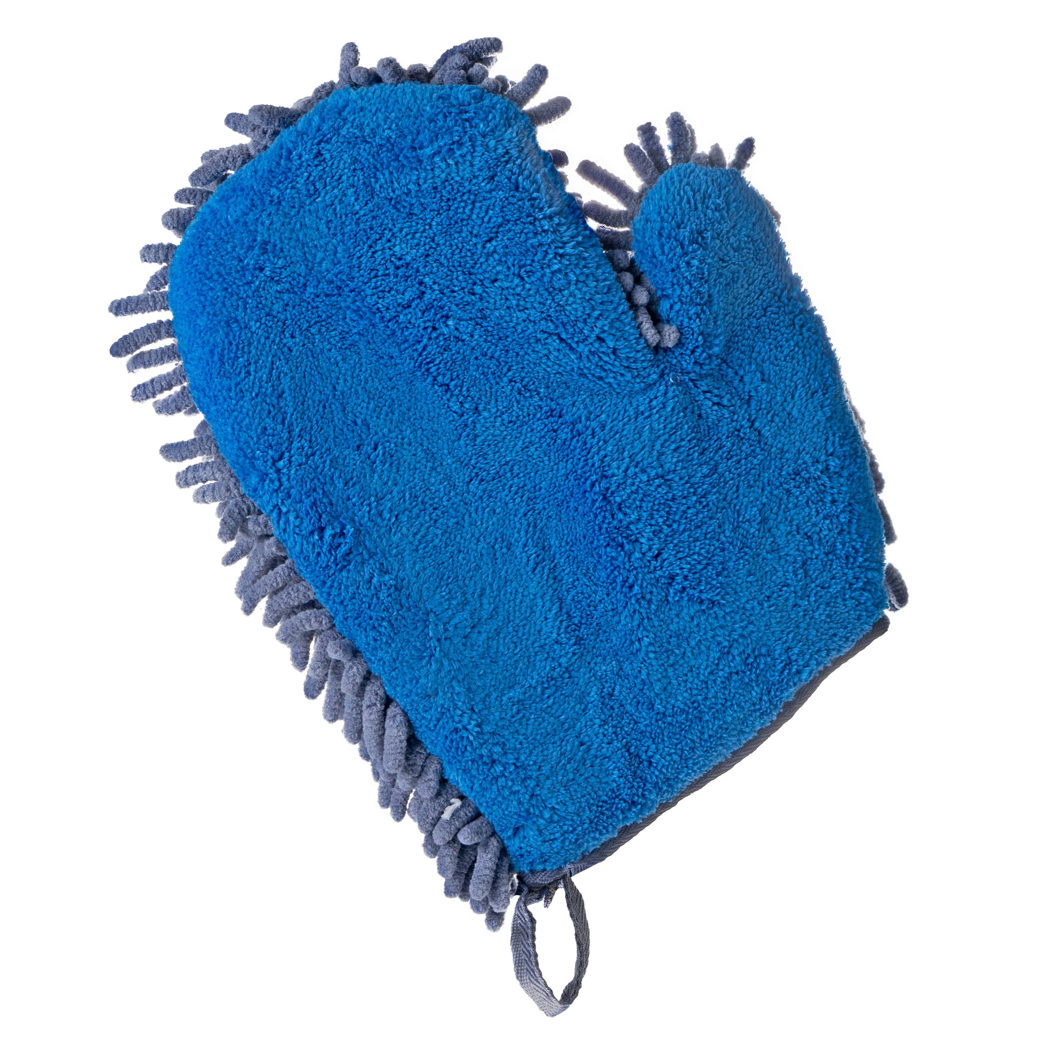 2-in-1 Clean & Polish Microfiber Mitt - Dual Purpose Cleaning Glove