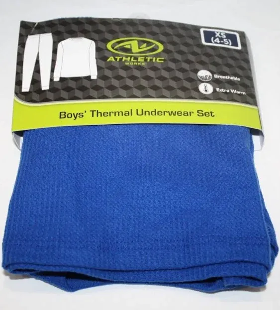 Athletic Works Boy&#x27;s Thermal Underwear Set - M(8)