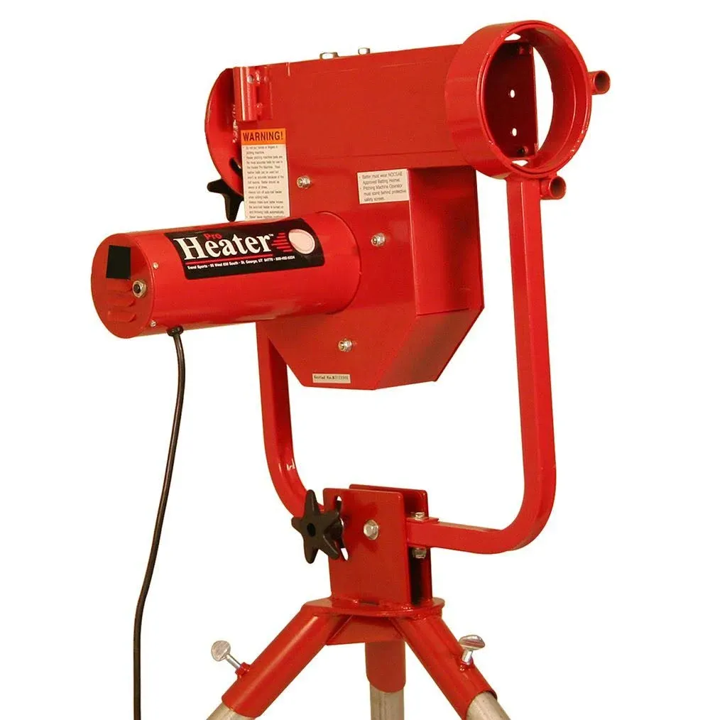 Heater Pro Fastball & Curveball Pitching Machine - HTR499BBNBF