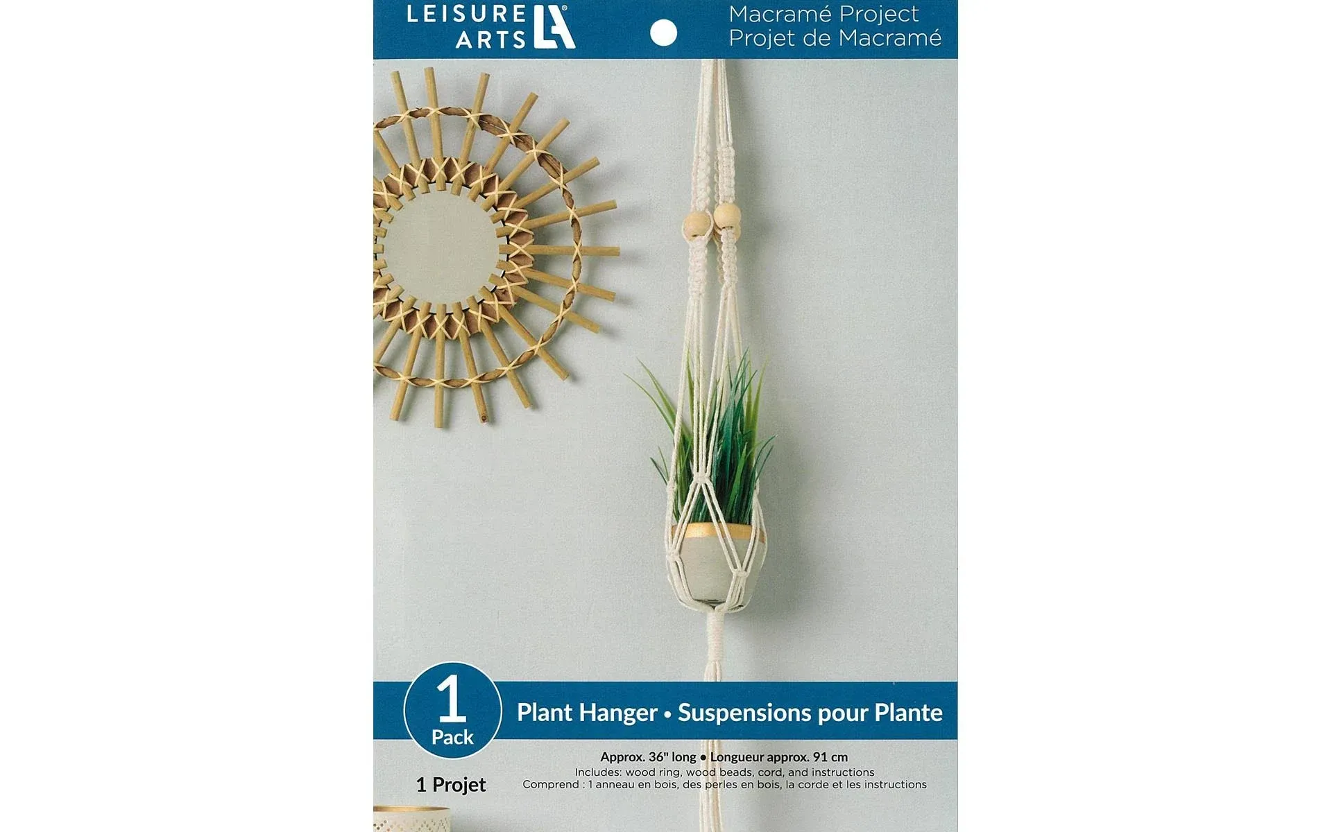 Leisure Arts Macrame Kit Plant Hanger