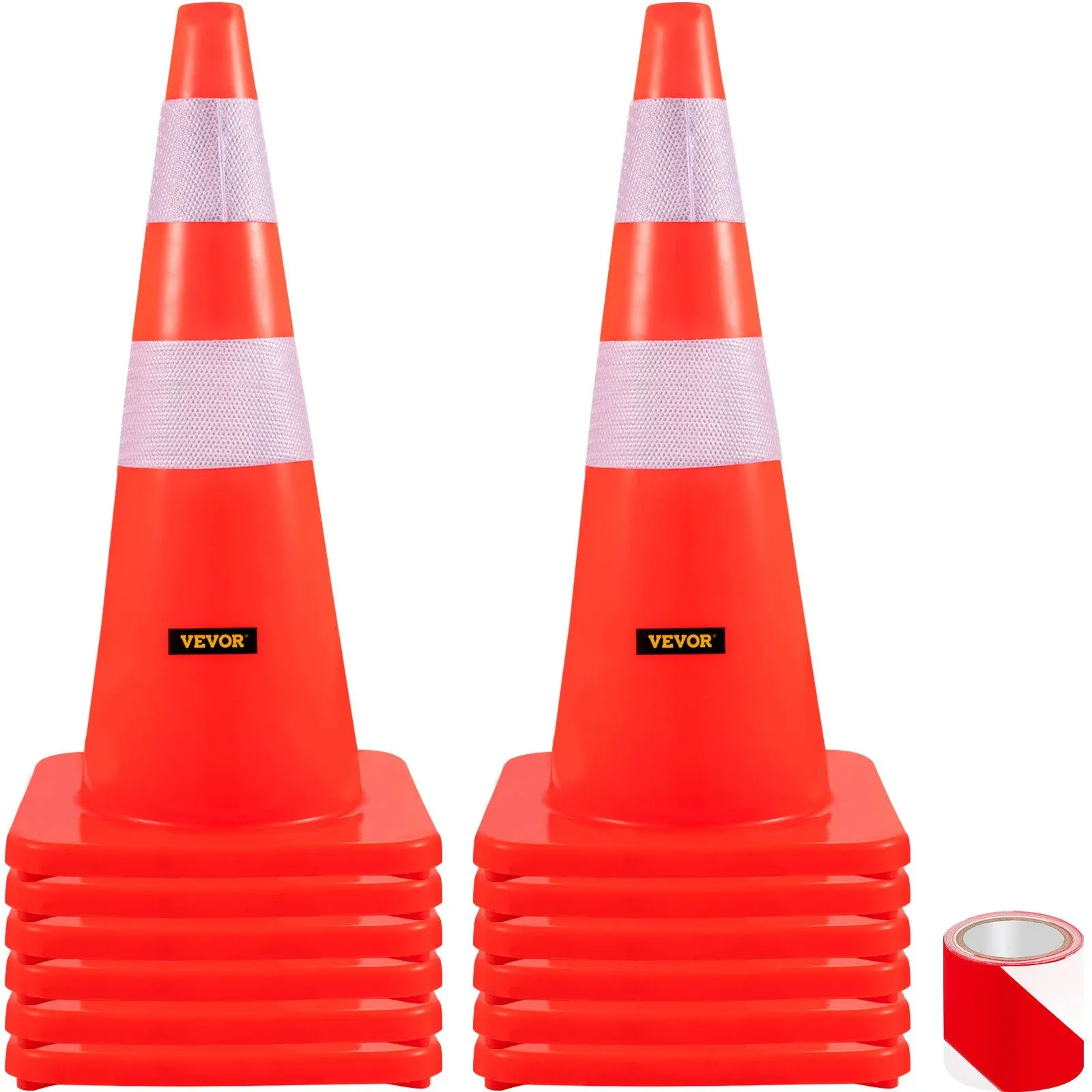 VEVOR Safety Traffic Cones Orange