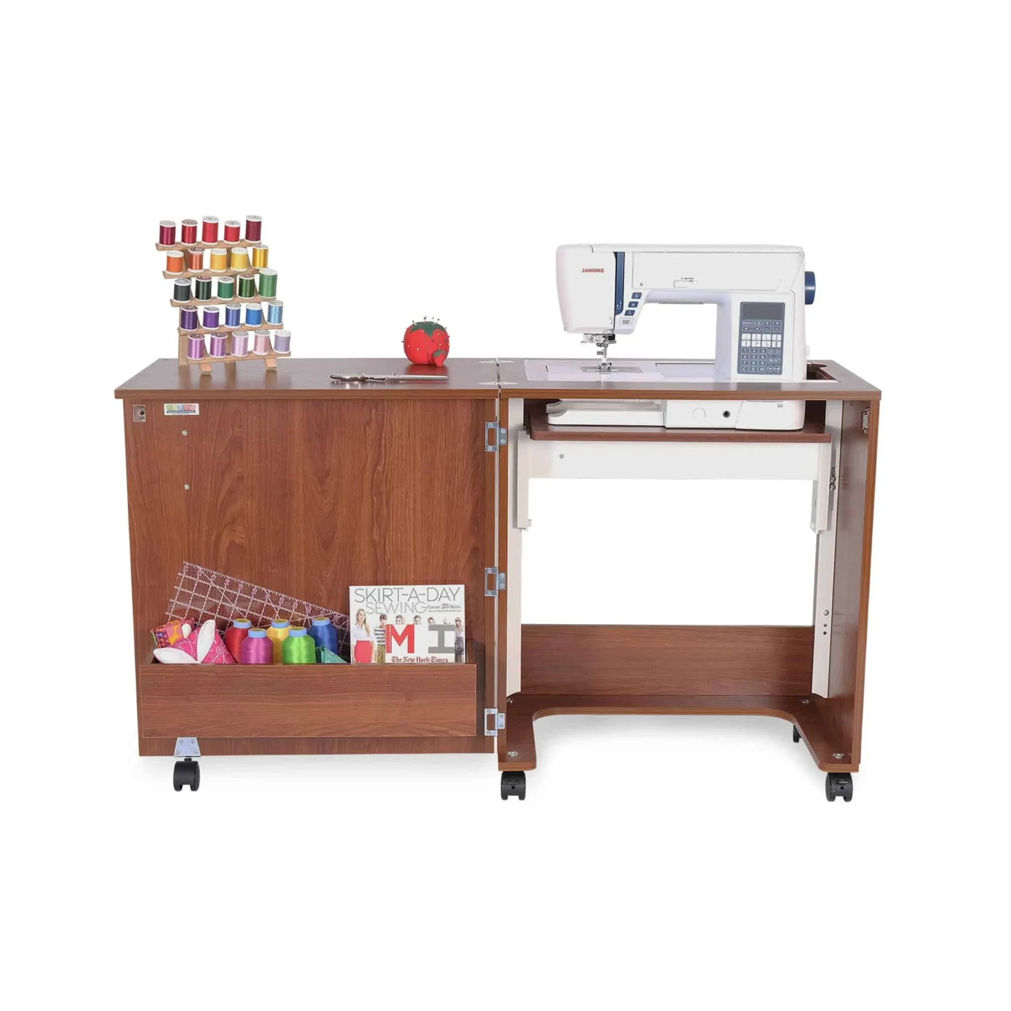 Arrow Judy Sewing Cabinet - Teak