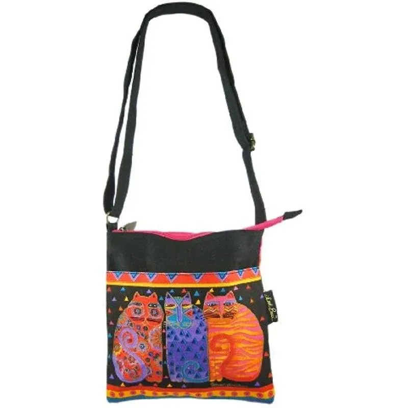 Laurel Burch Feline Friends Crossbody Purse