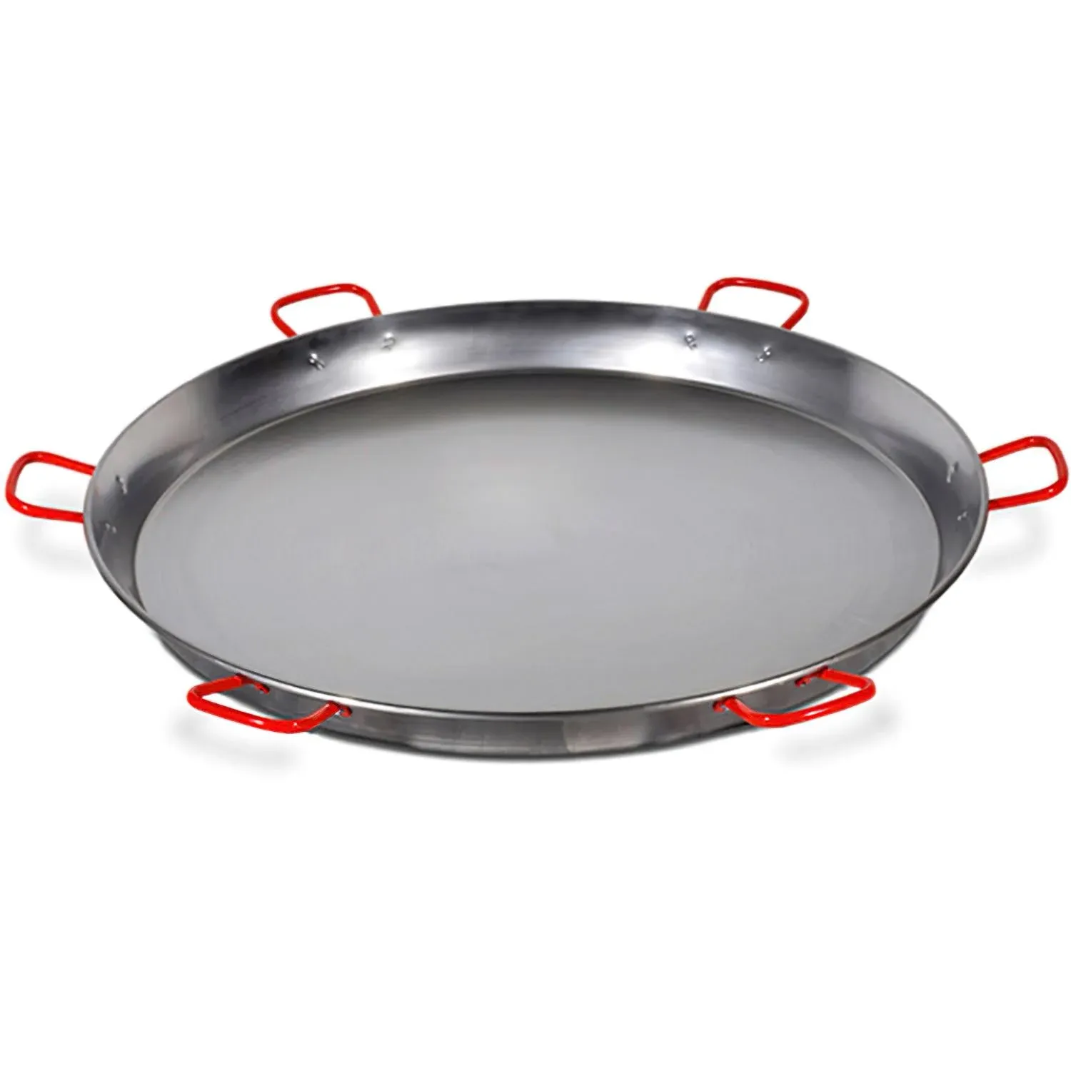 La Paella Garcima 32 Inch Carbon Steel Paella Pan