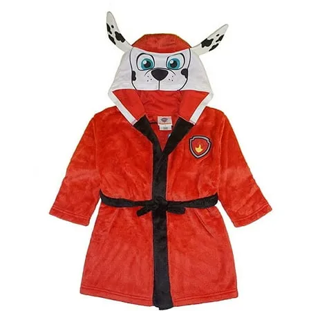 Paw Patrol Nickelodeon Boys' Toddler 3D Plush Robe