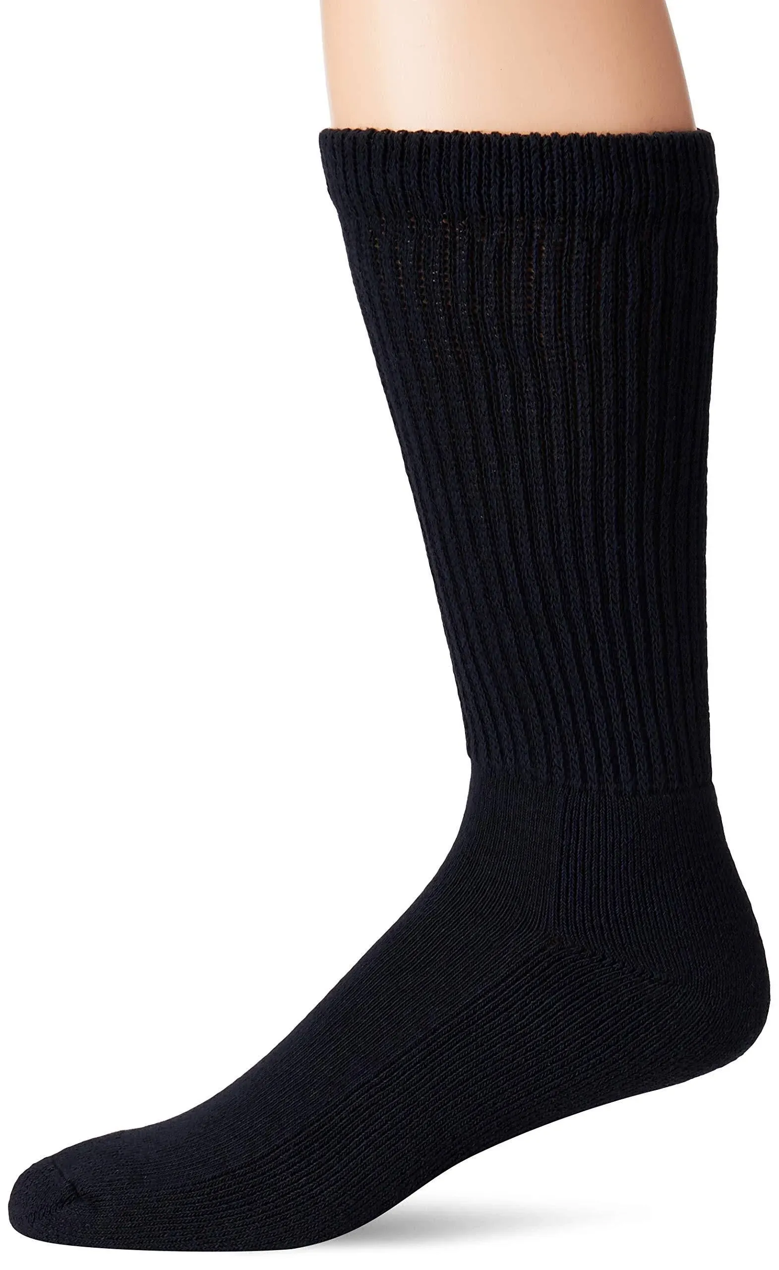 Carolina Ultimate Men's Diabetic Non-Binding Mid-Calf Socks 2 Pack