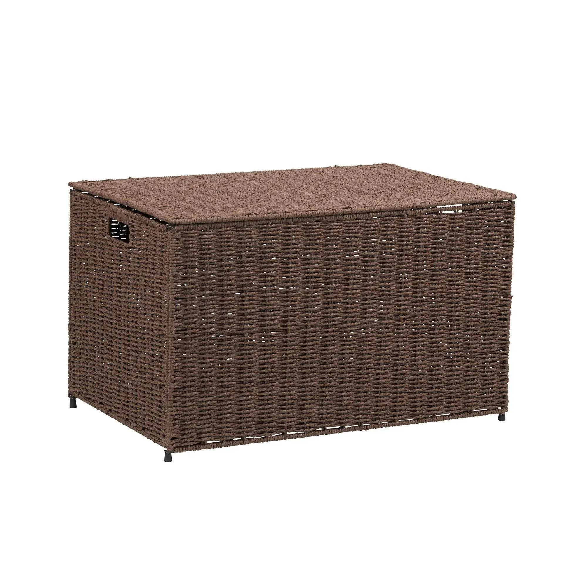 Large Wicker Storage Chest