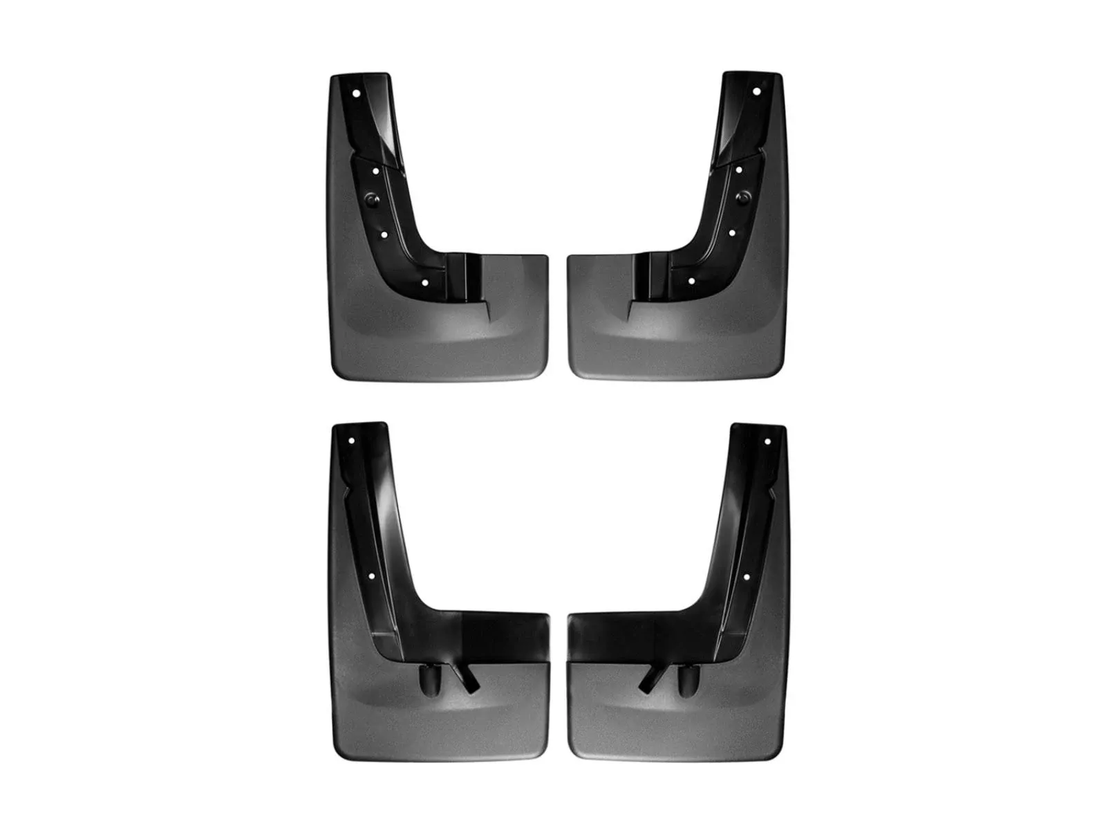 WeatherTech 110043-120043 - Mudflap No-Drill DigitalFit Mudflap Kit