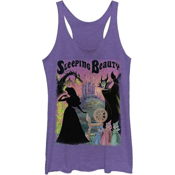 Disney Sleeping Beauty Poster Womens Tank Top | BoxLunch