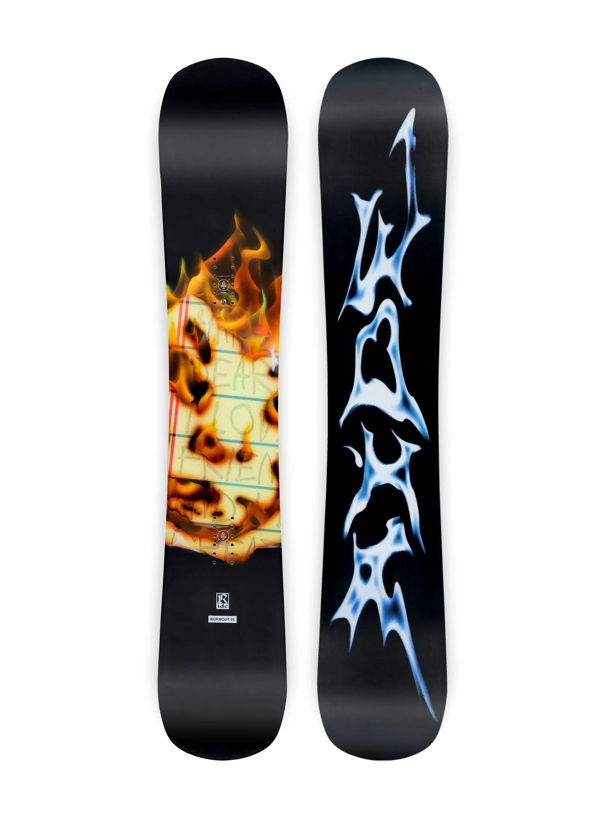 RIDE BURNOUT SNOWBOARD 2024 NEW