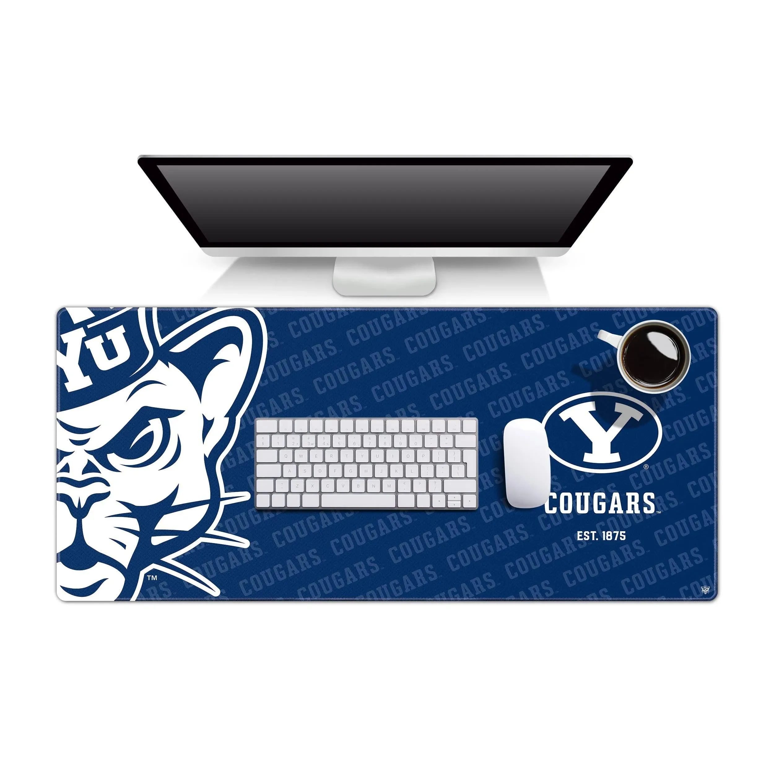 BYU Cougars Logo Deskpad