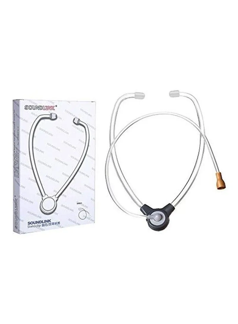 Hearing Aid Listening Stethoscope with Couple Used for Testing BTE, ITE, ITC, CI