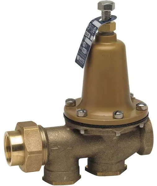 Watts 1/2 LF 25 Aub Z3 Water Pressure Reducing Valve, 1/2 in.