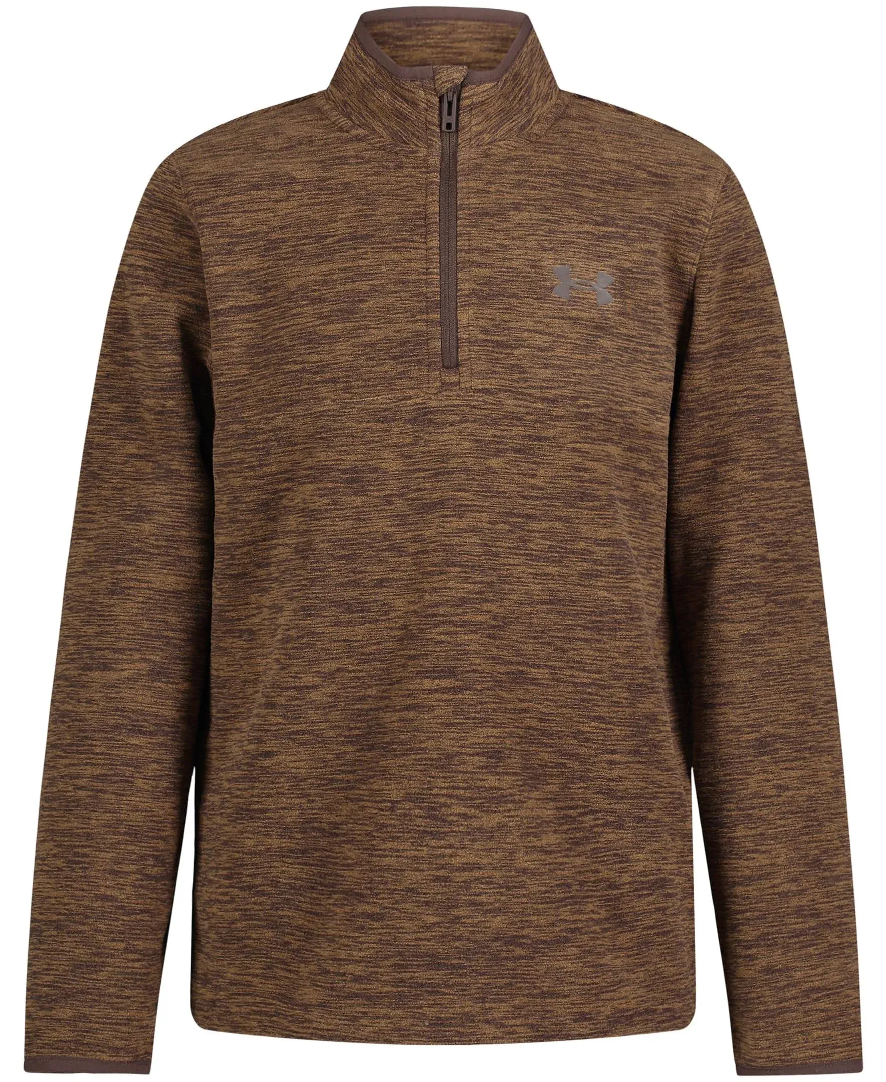 Under Armour Boys 8-20 1/4 Zip Fleece Pullover, Large, Cotton