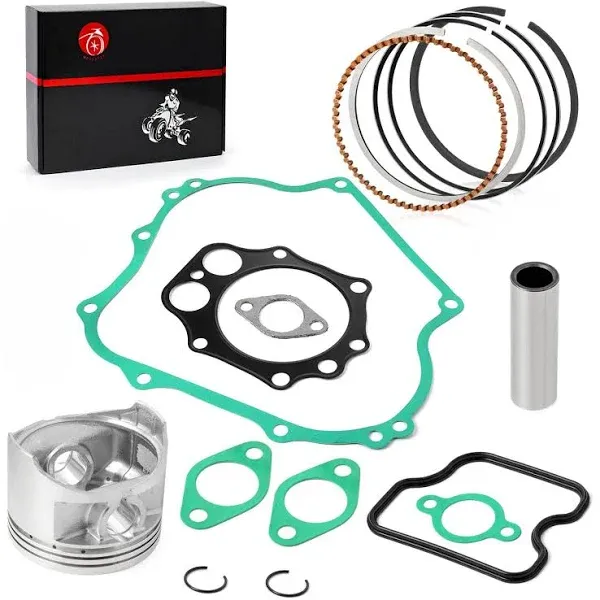 MOTO1988 Top End Rebuild Kit Piston Ring Gasket Seal for Club Car Golf Cart DS ...