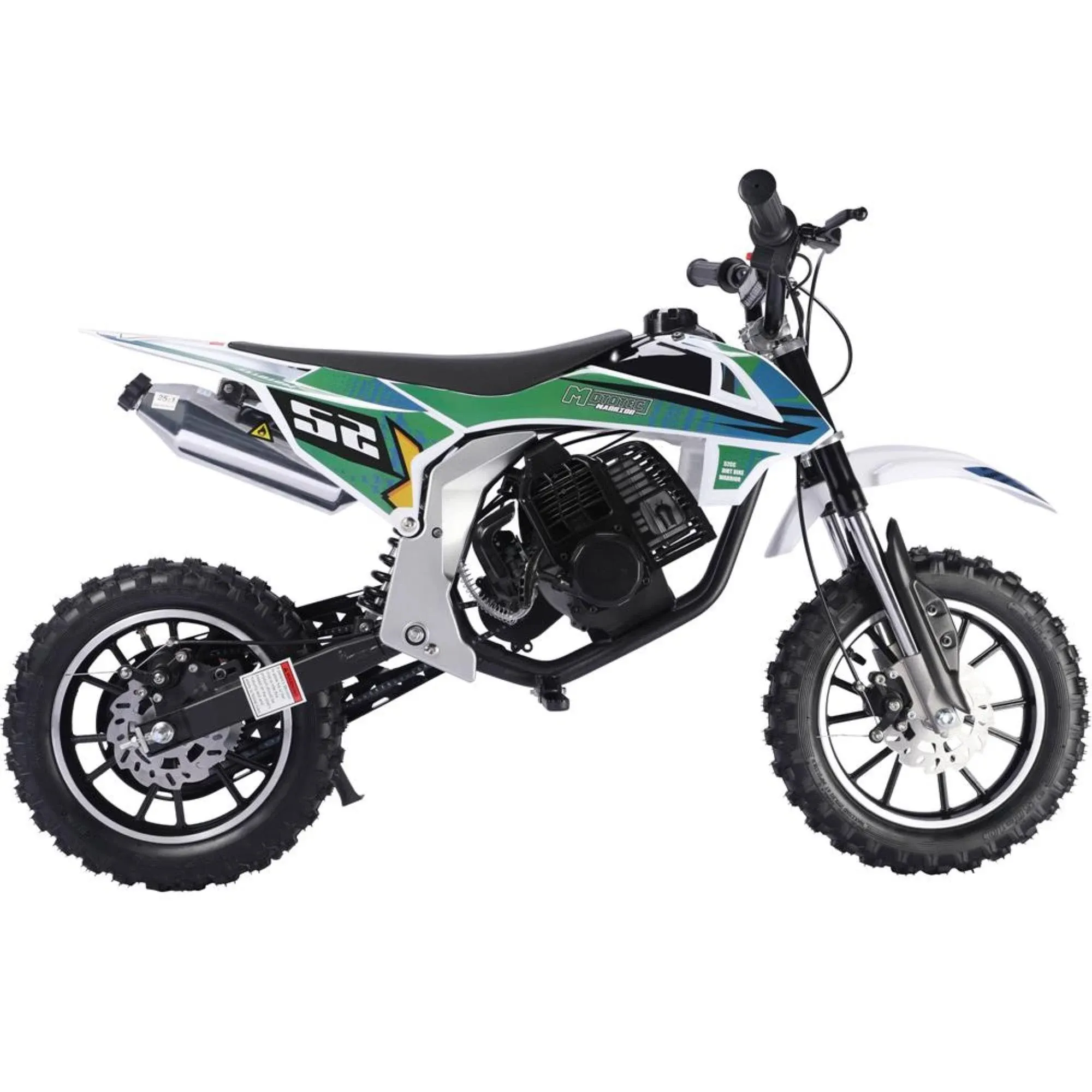 MotoTec Warrior Kids Gas Dirt Bike