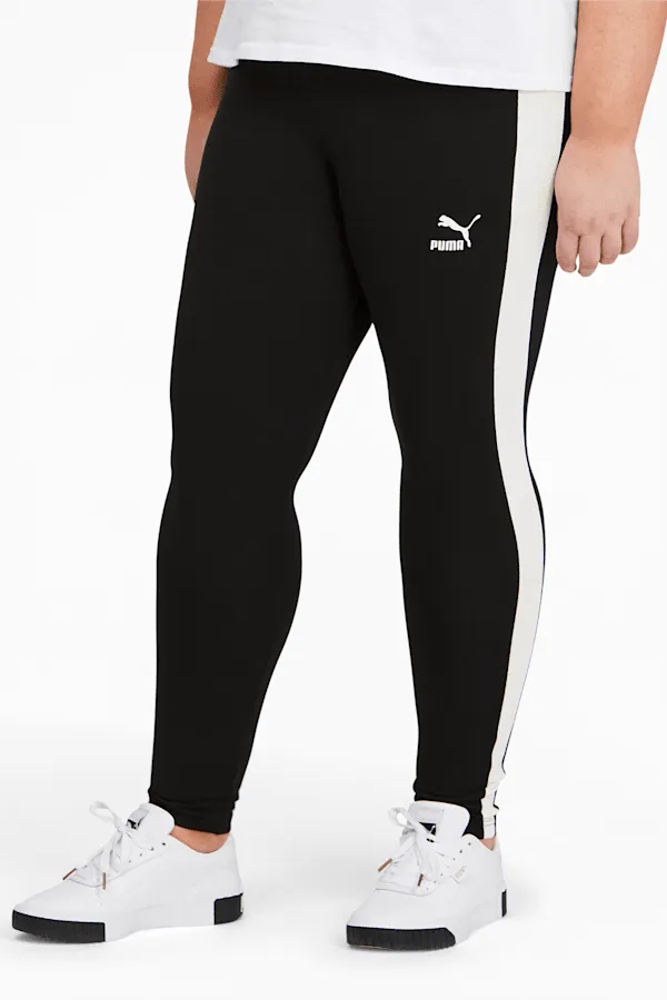 Puma Iconic T7 Leggings Pl Womens Black Athletic Casual 53185601