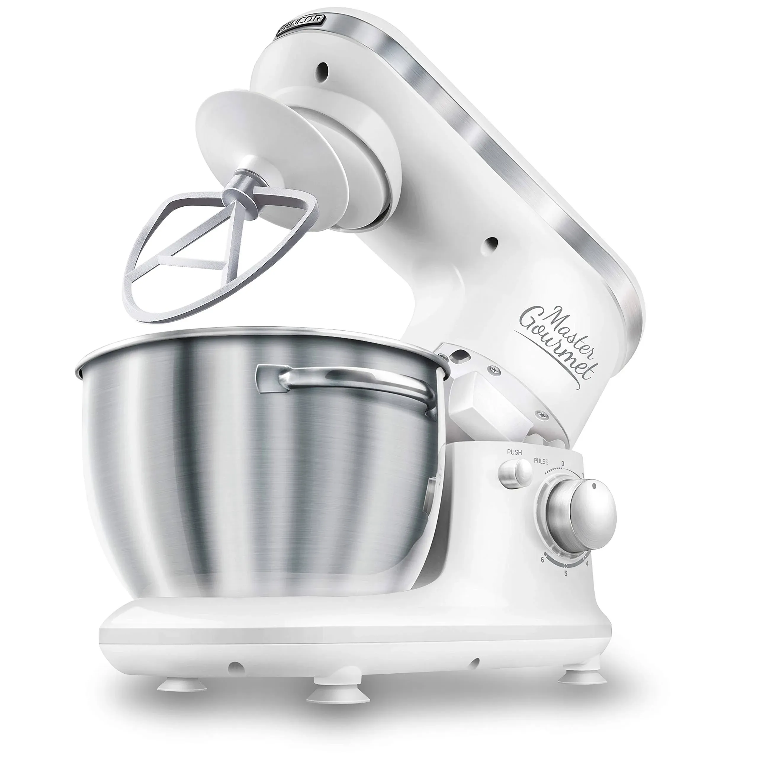 Sencor - Tilt-Head Stand Mixer - White