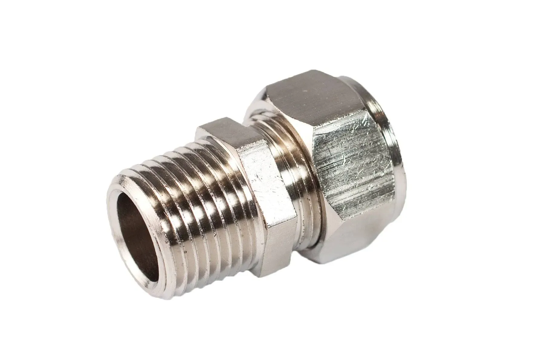 Maxline 1/2" x 1/2" male NPT Straight Fitting M8002