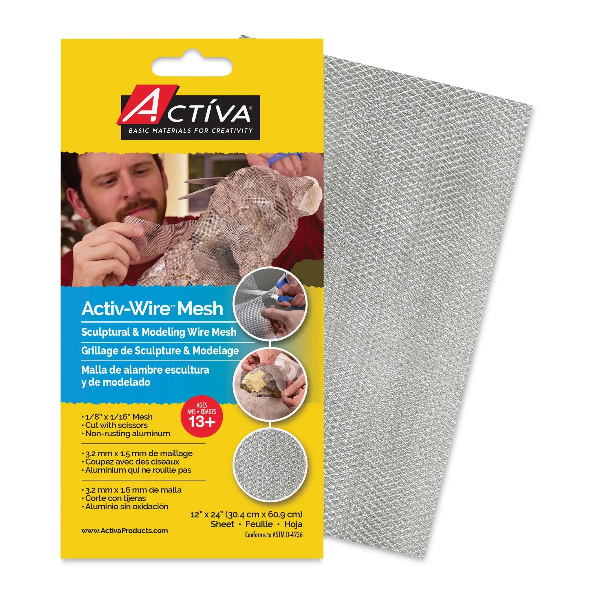 Activa Wire Mesh 12"x24" Pkg Small