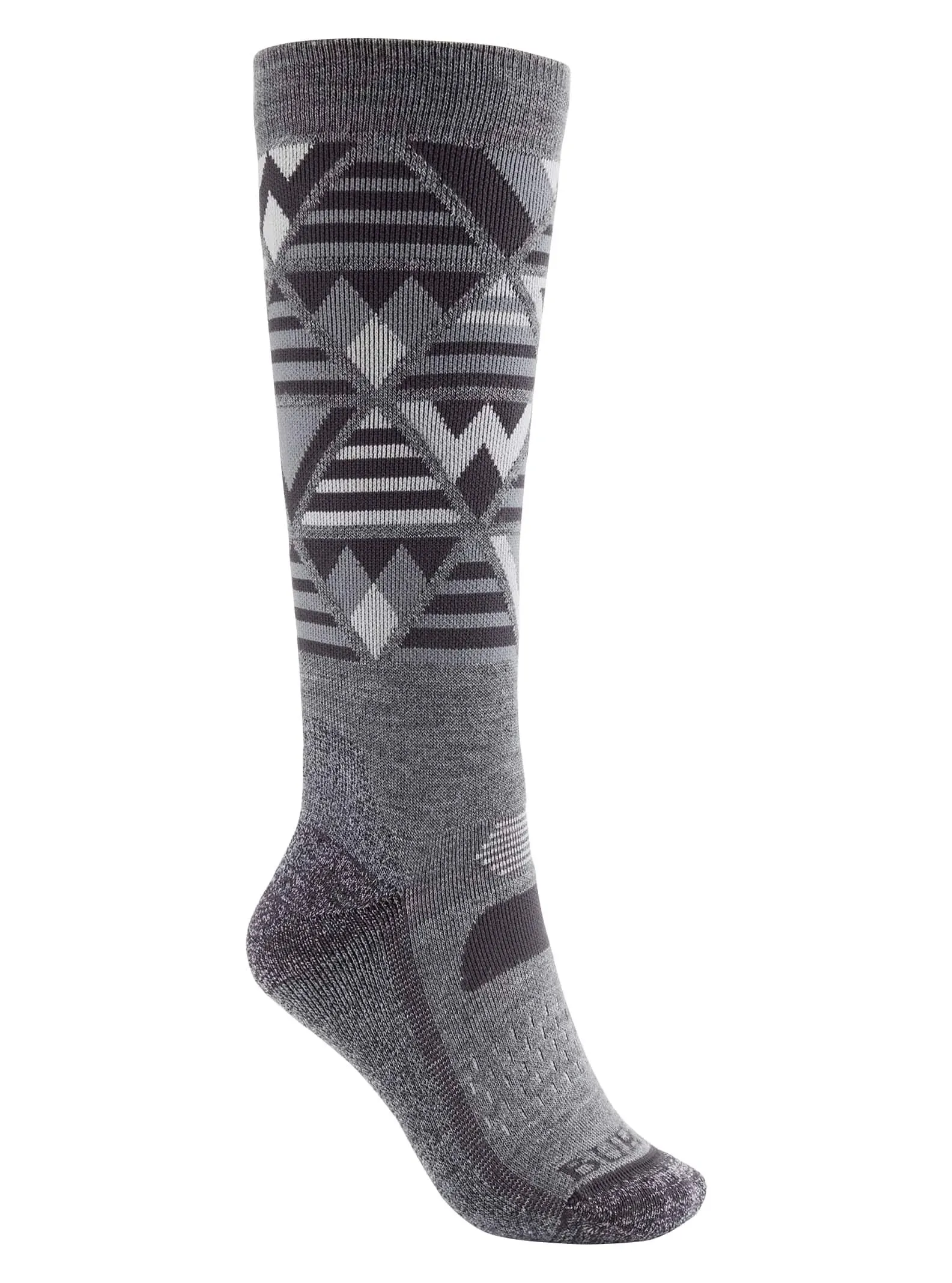 Burton Women's Performance Midweight Socks | Gray Heather