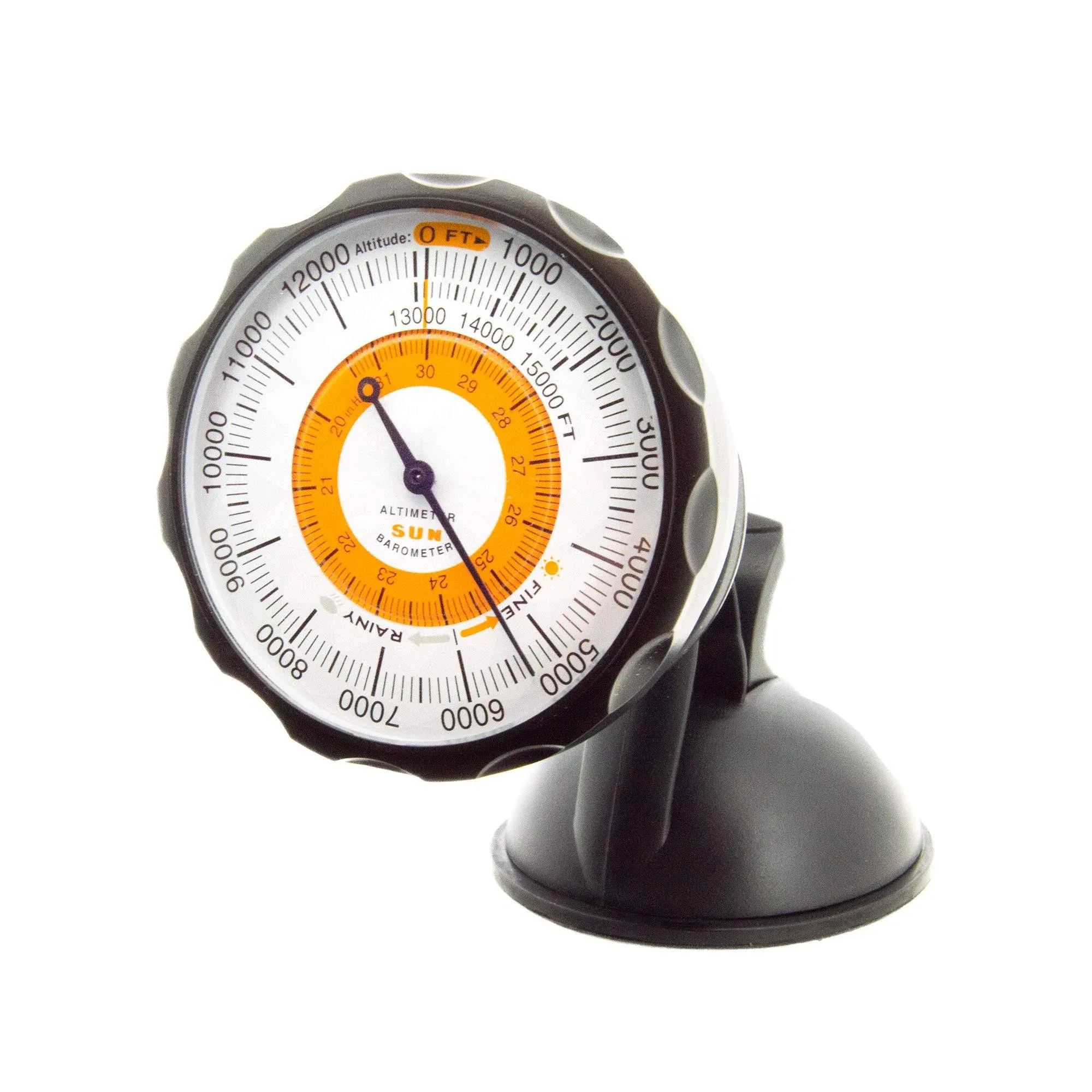 Sun Company AltiPort - Dashboard/Wind<wbr/>shield Altimeter and Barometer (Meters)