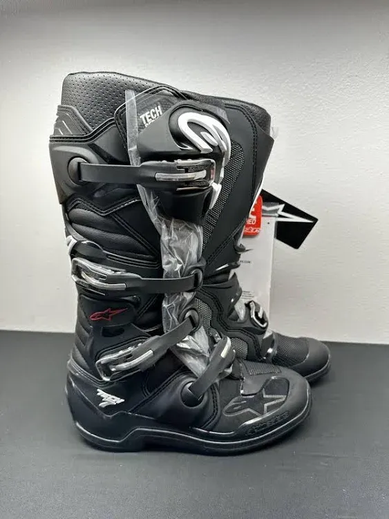 Alpinestars Tech 7 Boots - Size 11, Black 