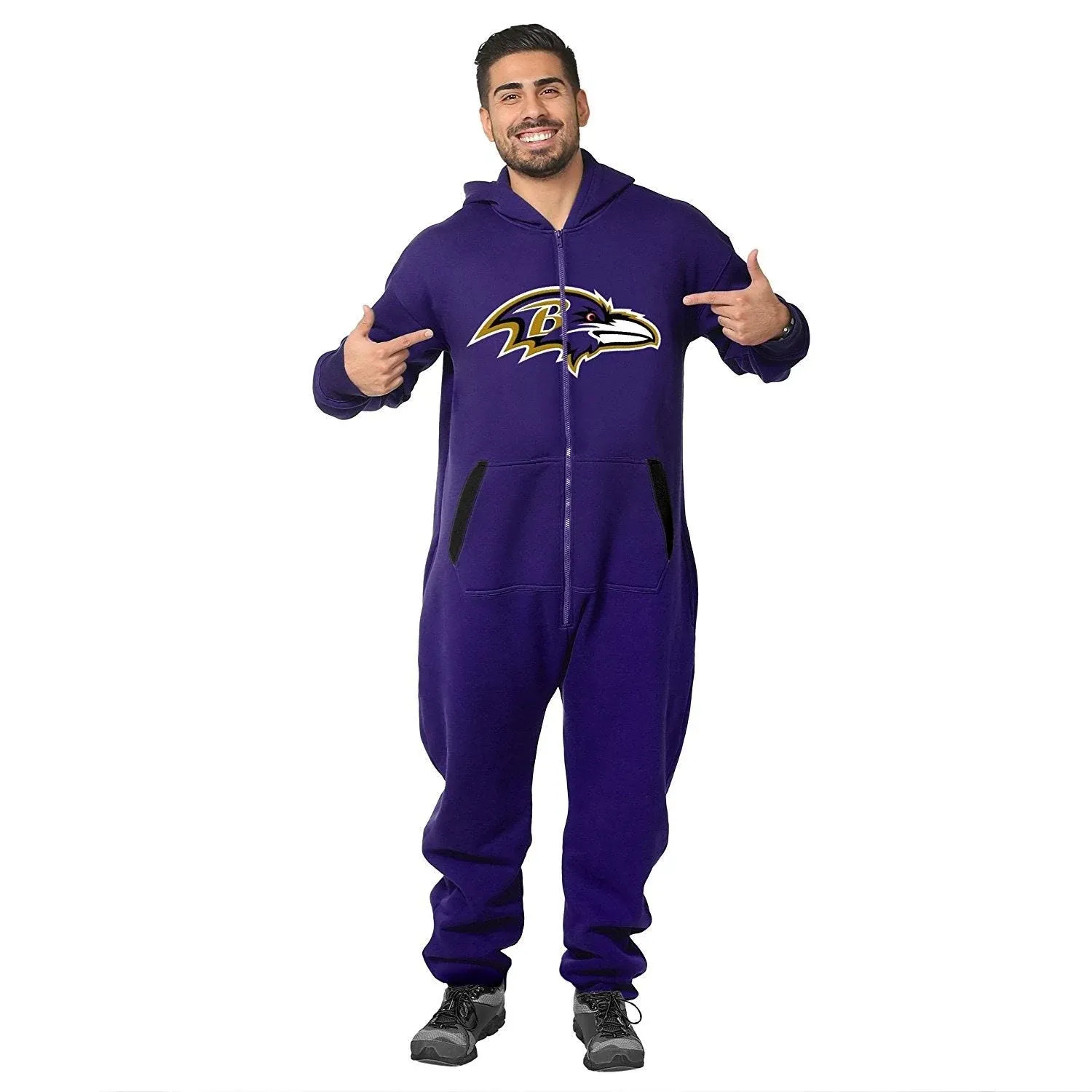 FOCO NFL unisex-adult Team Logo Klew Suit - Purple -