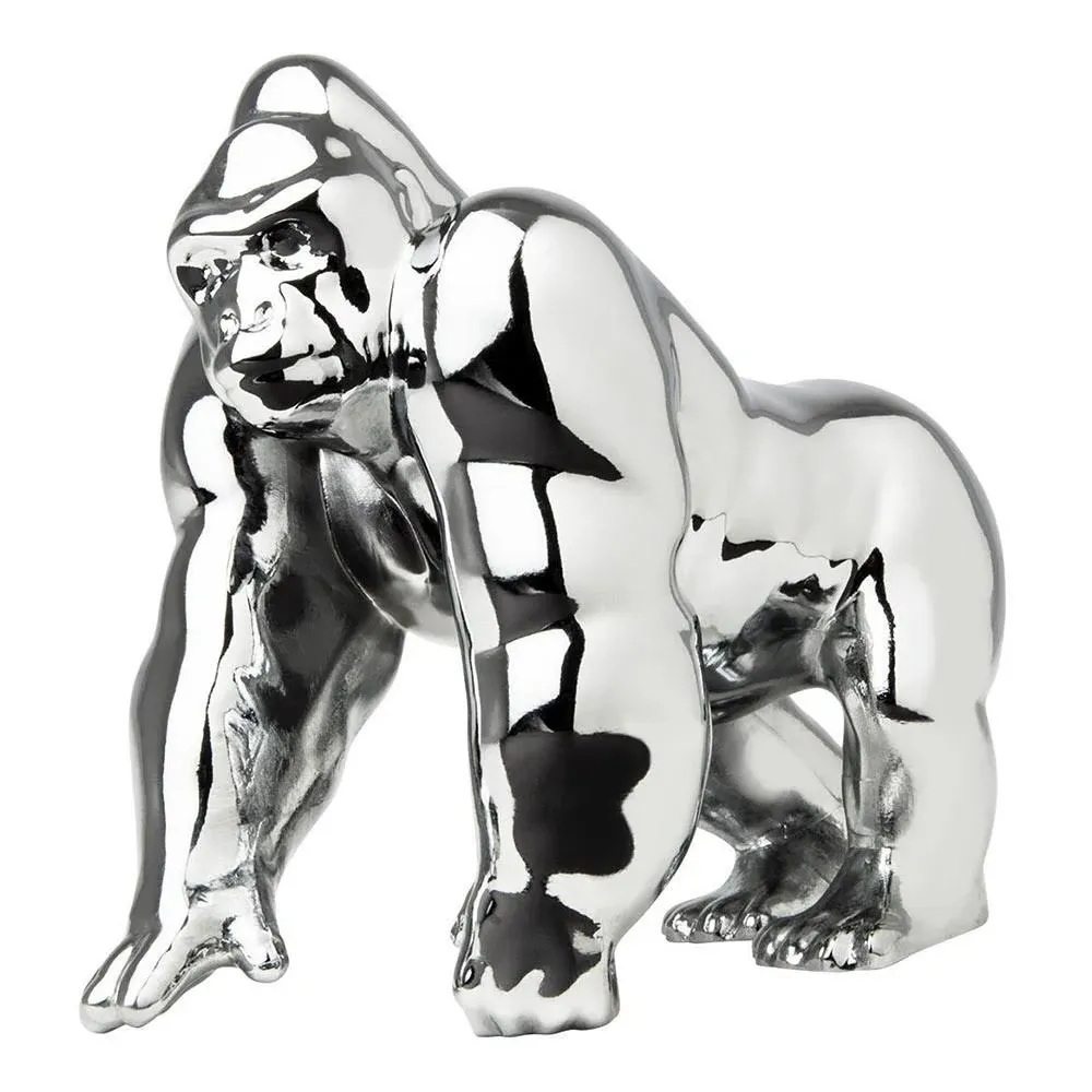 CHROME GORILLA KING HOOD ORNAMENT