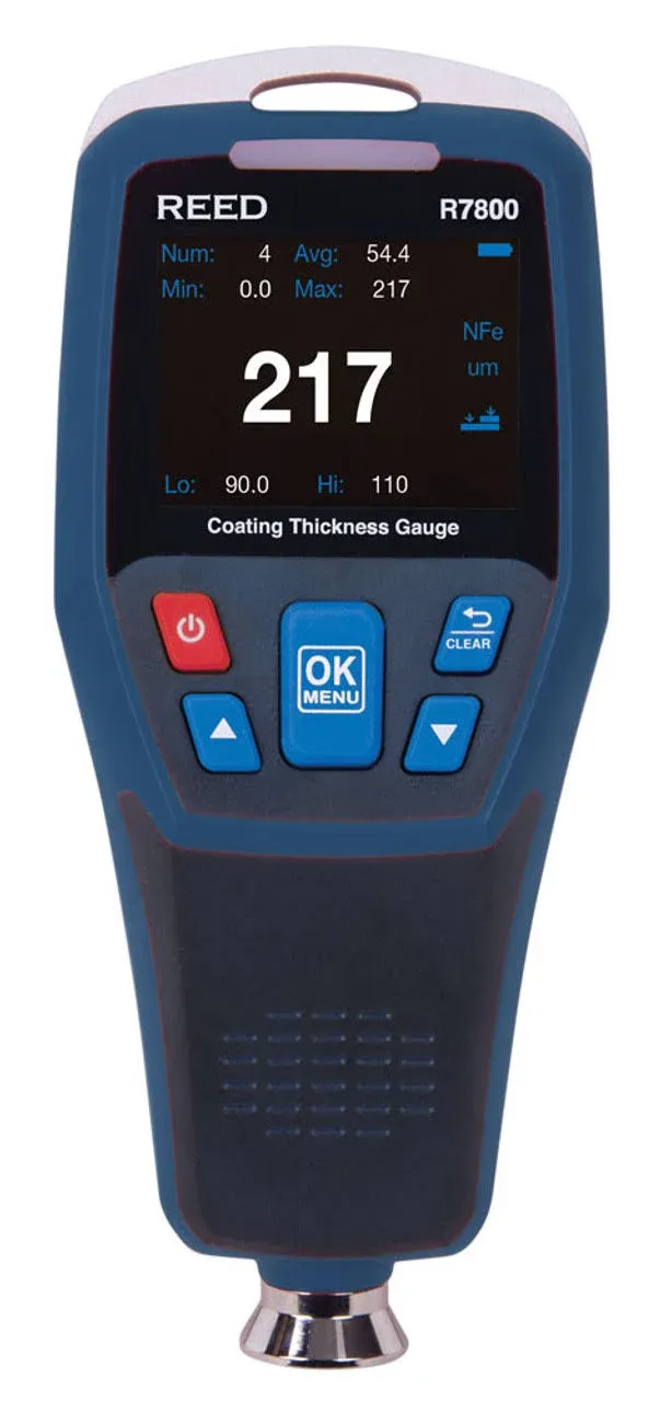 Reed Instruments Coating Thickness Gauge R7800