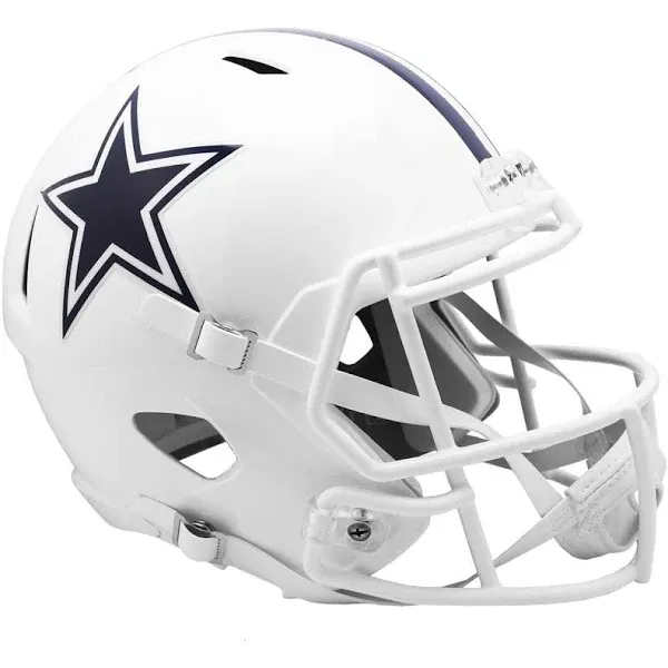 Dallas Cowboys Helmet Riddell Replica Full Size Speed Style On-Field Alternate