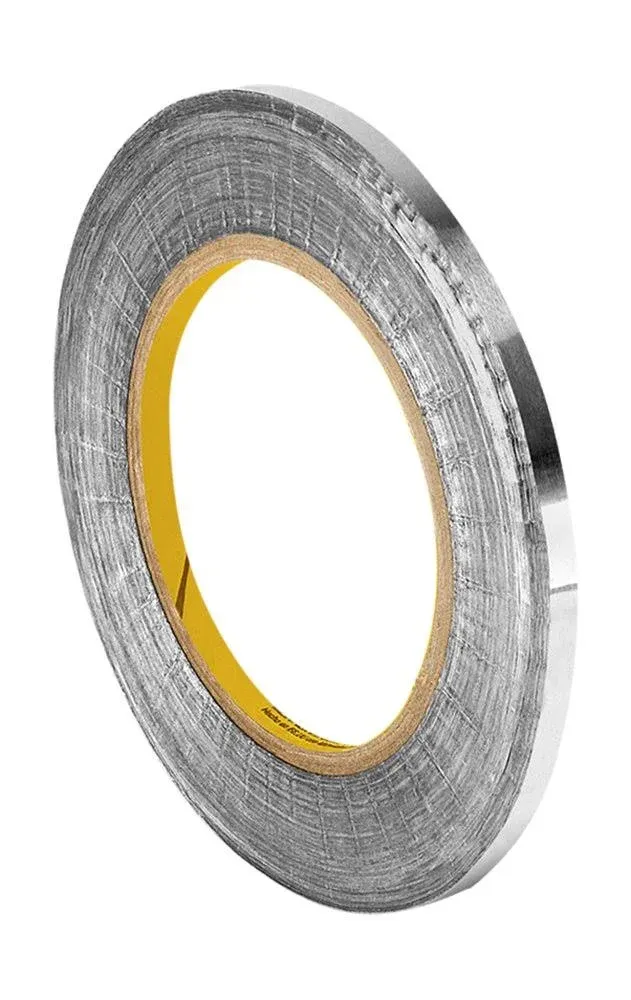 High Temp. Foil Tape, Silver, 5" x 5 yd.